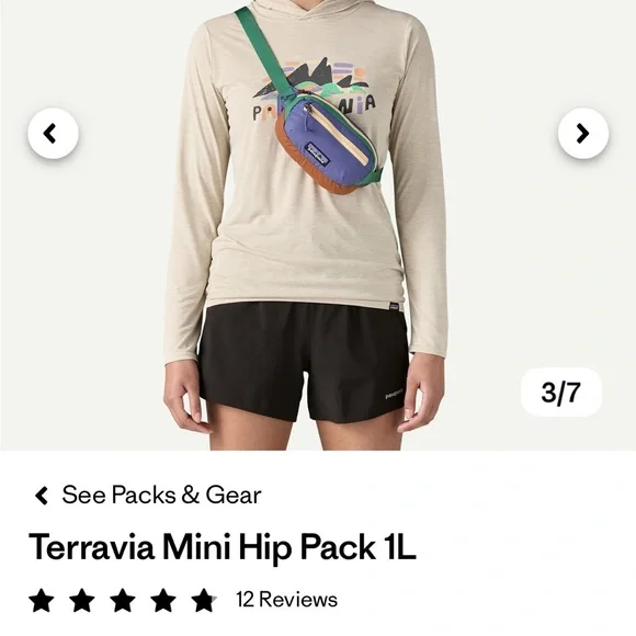 Patagonia mini belt bag - Picture 2 of 10